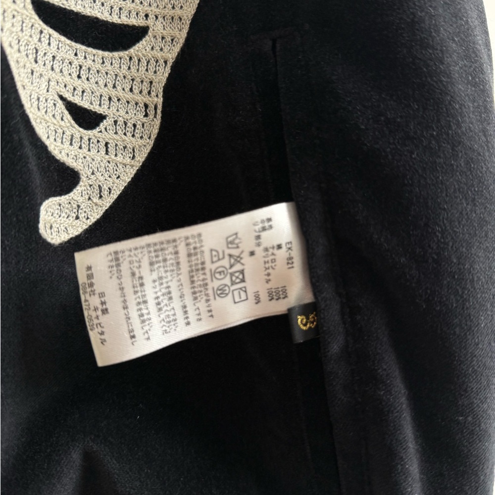 Kapital “Bone” Velvet Sukajan Jacket — Navy — Made in Japan - Picture 4 of 12